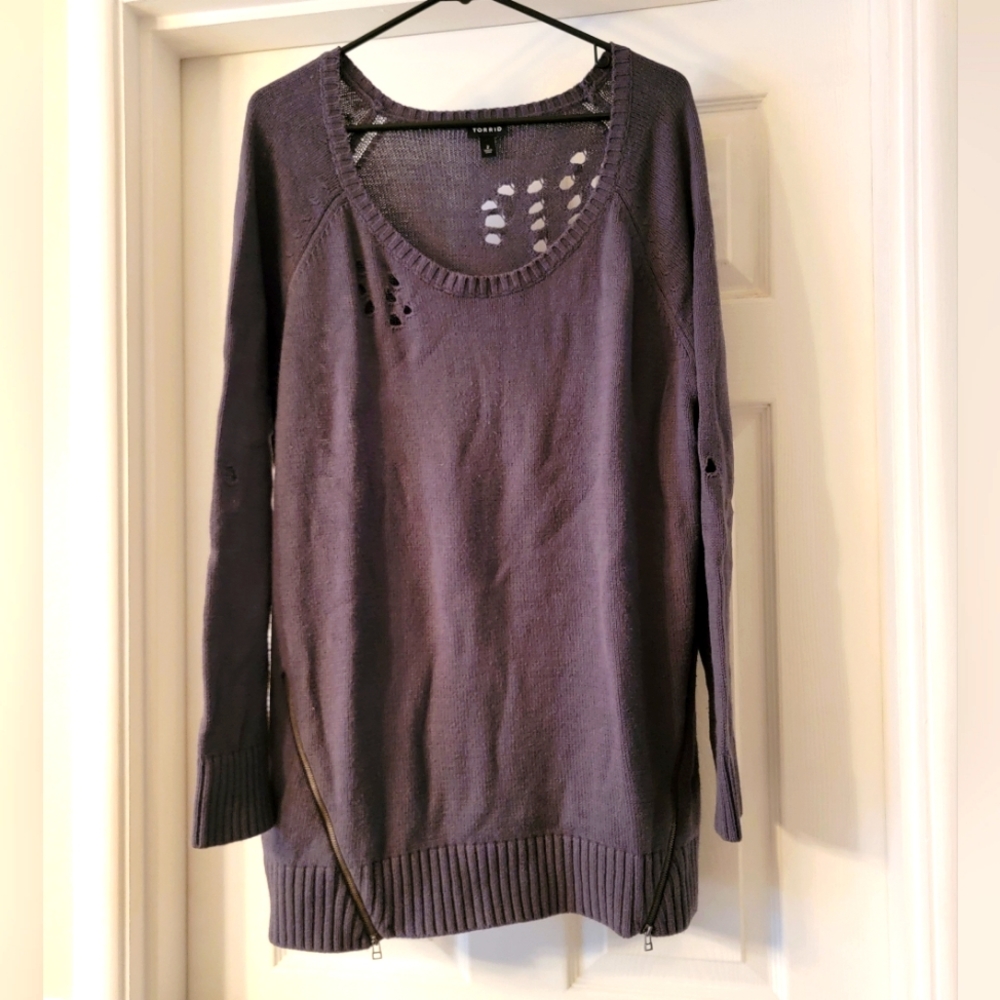 Torrid Distressed Sweater